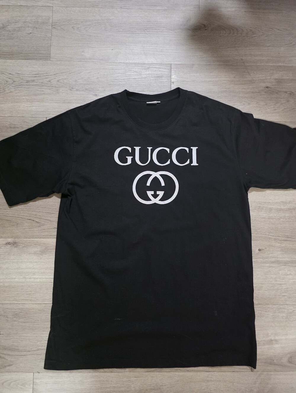 Black Designer Graphic T-Shirt